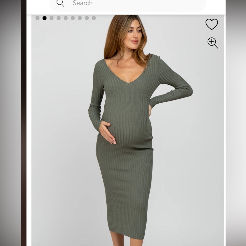 Pink Blush Maternity Women’s Dress Olive